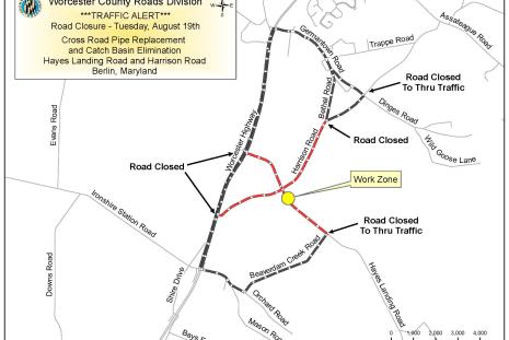 Harrison Road Pipe Replacement Image