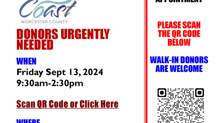 Blood Bank of Delmarva Blood Drive