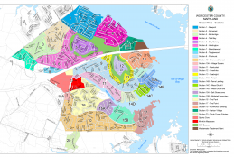 Ocean Pines Sections Map