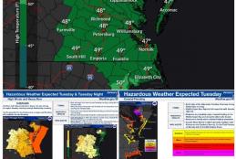 A Coastal flood watch is inn effect from Tuesday evening into Wednesday morning for Wicomico, Somerset and Dorchester counties.