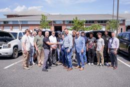 Donation to High School Automotive Program Gives New Purpose to Retired County Vehicles